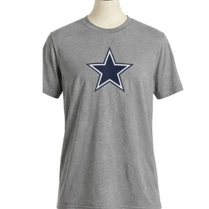 Nike Dallas Cowboys NFL On Field Dri-Fit Gray T-Shirt Mens Medium